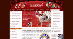 Desktop Screenshot of cosmicangle.com